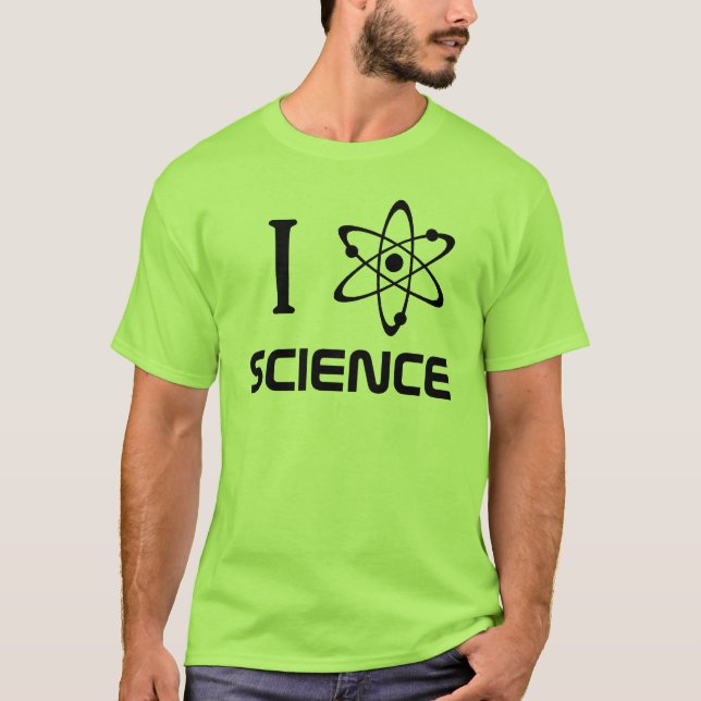 I [Atom] Science T-Shirt (Front)
