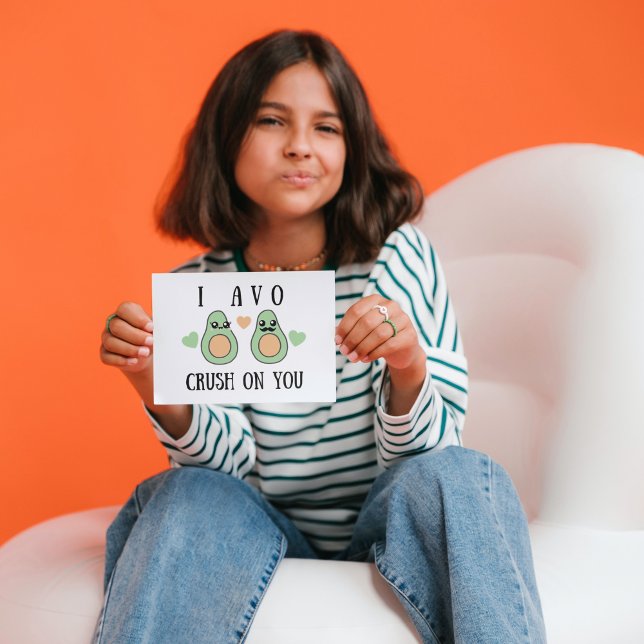 I Avo Crush On You Folded Greeting Card (Creator Uploaded)