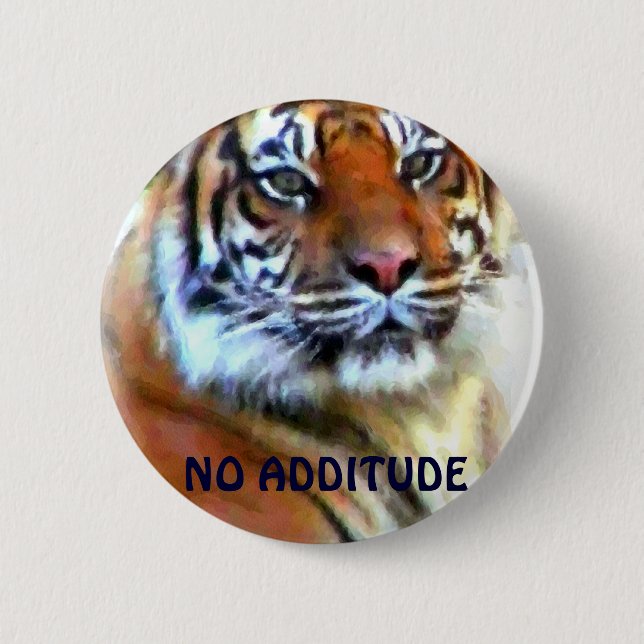 I Await_ 6 Cm Round Badge (Front)