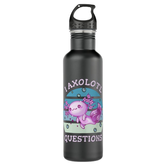 I axolotl questions 710 ml water bottle (Front)