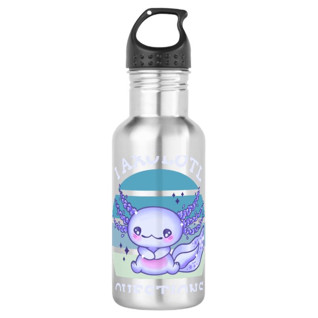 I axolotl questions 710 ml water bottle (Front)