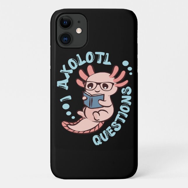I Axolotl Questions Case-Mate iPhone Case (Back)