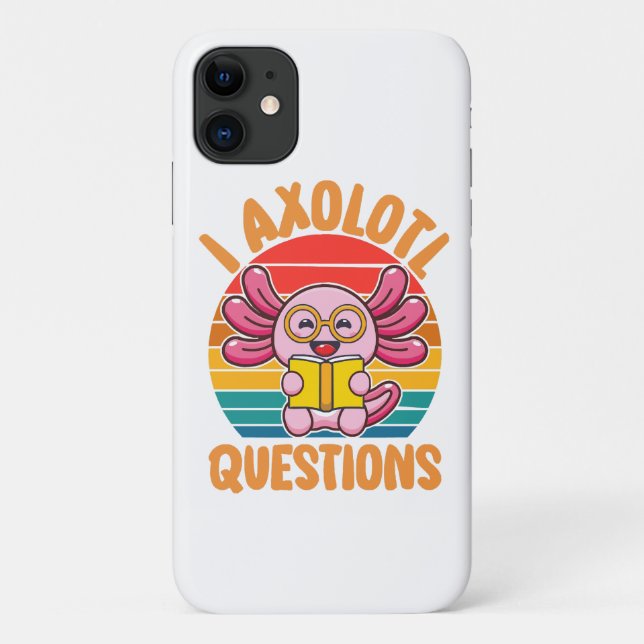 I Axolotl Questions Case-Mate iPhone Case (Back)