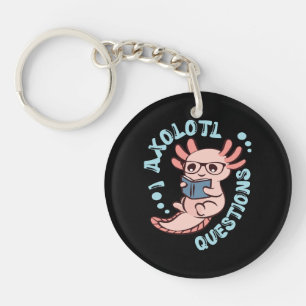 I Axolotl Questions Key Ring