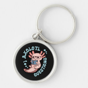 I Axolotl Questions Key Ring