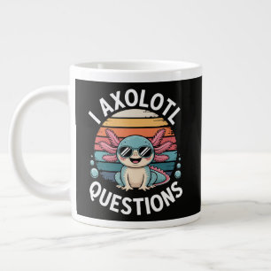 I Axolotl Questions Large Coffee Mug
