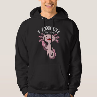 I Axolotl Questions Puns Kids Children Hoodie