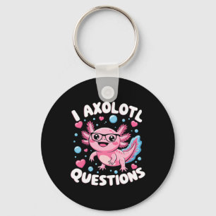 I Axolotl Questions Shirt Kids Axolotl Christmas Key Ring