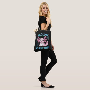 I Axolotl Questions Tote Bag