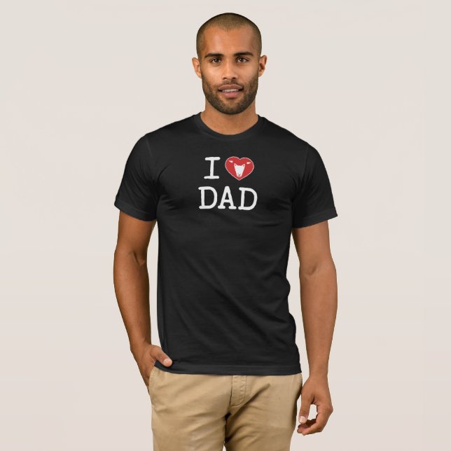 I BAAAHS DAD tee shirt (Front Full)