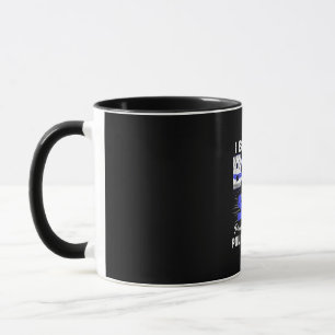 I Back Blue My Son Ts Women Thin Line Mum Gift Mug