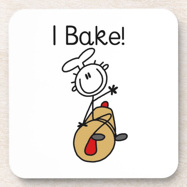 I Bake Coaster (Front)