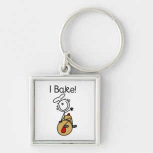 I Bake Key Ring