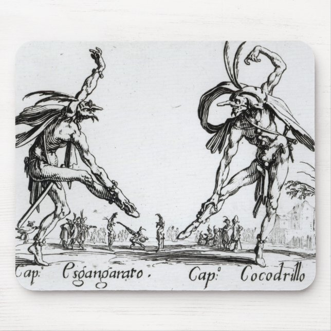 I Balli de Spessanei, or Le Grande Chasse Mouse Pad (Front)