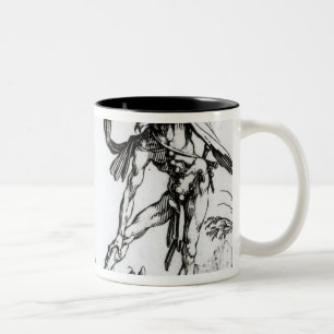 I Balli de Spessanei, or Le Grande Chasse Two-Tone Coffee Mug