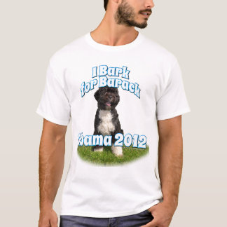 I Bark for Barack, Bo the First Dog Obama T-Shirt