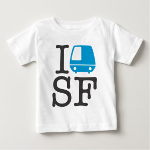 I Bart SF Baby Shirt