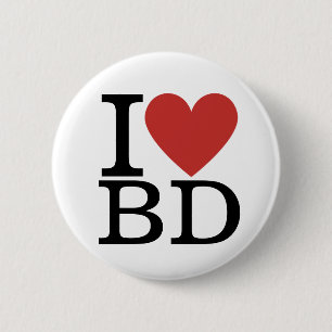 I ❤️ BD Building Dept. for Employee CUSTOM Pins