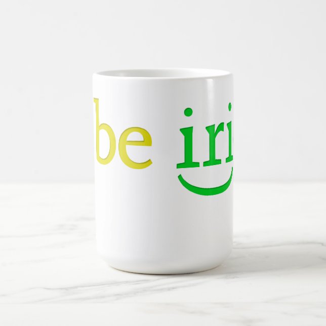 i be irie coffee mug (Center)