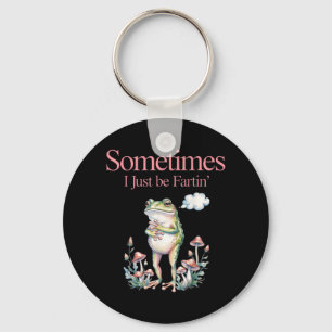 I Be Loud Noisesin Frog Funny Design Key Ring