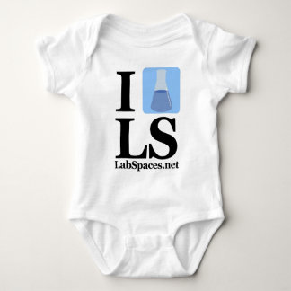 I beaker LS w/ Domain Baby Bodysuit