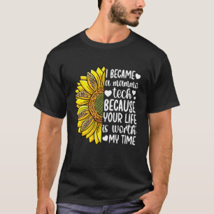 I Became A Mammo Tech Mammography Tech Mammo Techn T-Shirt