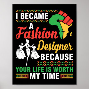 I Became A Social Worker Because Your Life Is Wort Poster