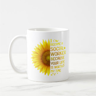 I Became A Social Worker Coffee Mug