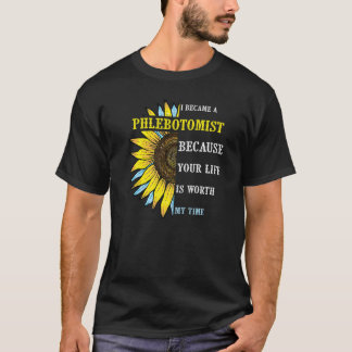 I Became Phlebotomist Phlebotomy Technician Nurse T-Shirt