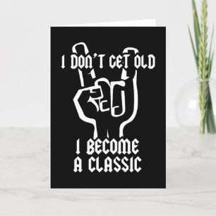 I become a classic thank you card