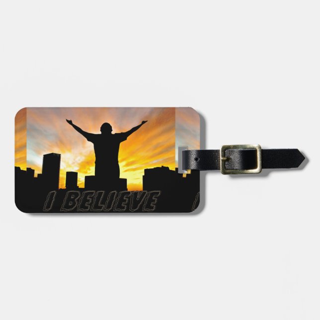 I Believe#2_ Luggage Tag (Front Horizontal)