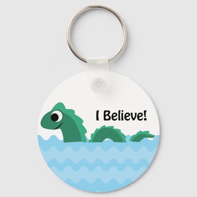 I Believe Champ the Lake Champlain Monster Key Ring (Front)