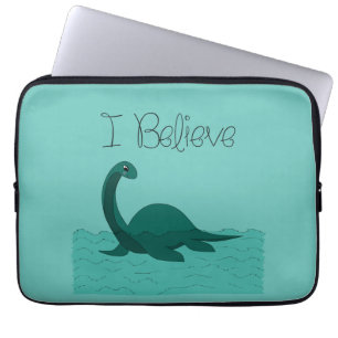 I Believe - change colour Laptop Sleeve