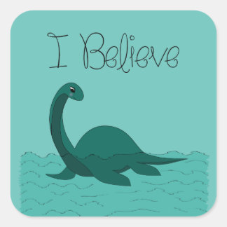 I Believe - Change Colour Square Sticker