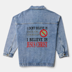 I BELIEVE DENIM JACKET
