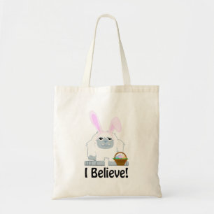 I Believe! Easter Yeti Tote Bag
