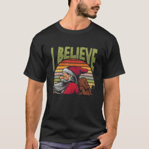 I Believe Funny Christmas Pun T-Shirt