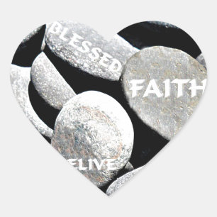 I Believe_ Heart Sticker