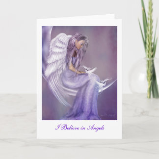 I Believe In Angels Card