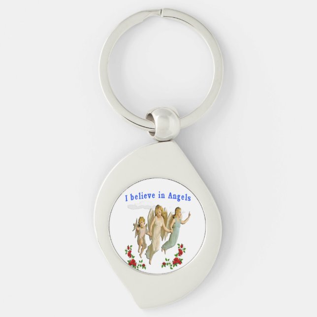 I believe in Angels Keychain (Front)