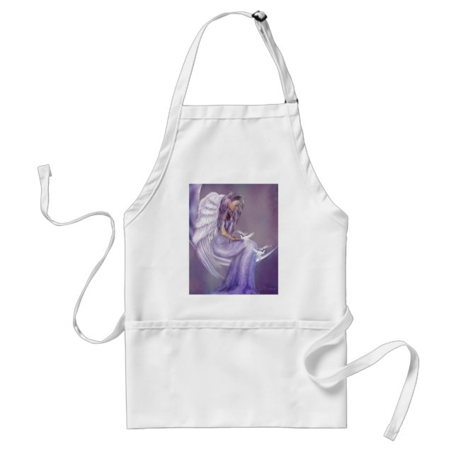 I Believe In Angels Standard Apron (Front)
