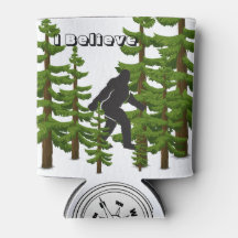 I believe in Bigfoot Can Cooler