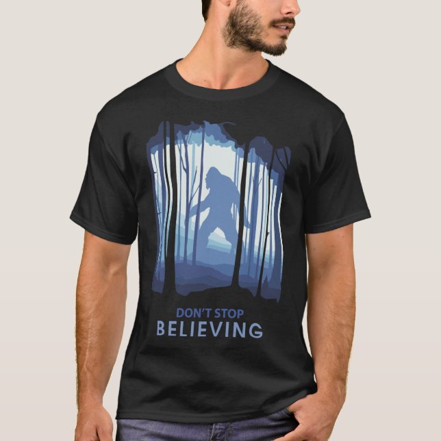 I Believe In Bigfoot Classic T-Shirt (Front)
