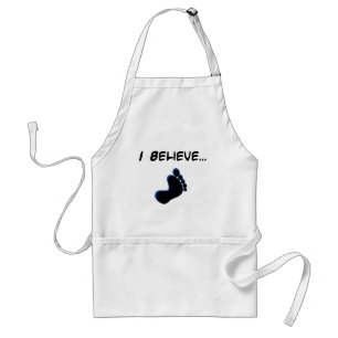 I Believe in Bigfoot Standard Apron