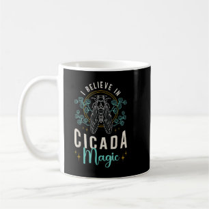 I Believe In Cicada Magic Entomology Flying Insect Coffee Mug