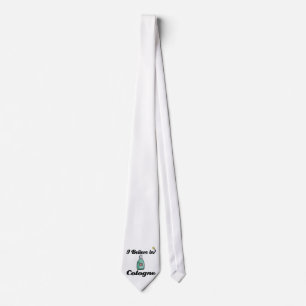 i believe in cologne tie