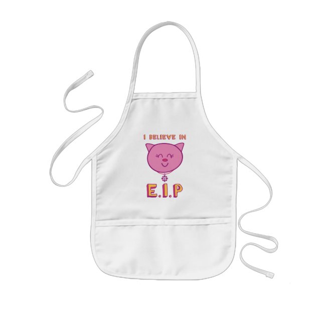 I Believe in E.I.P Kids Apron (Front)