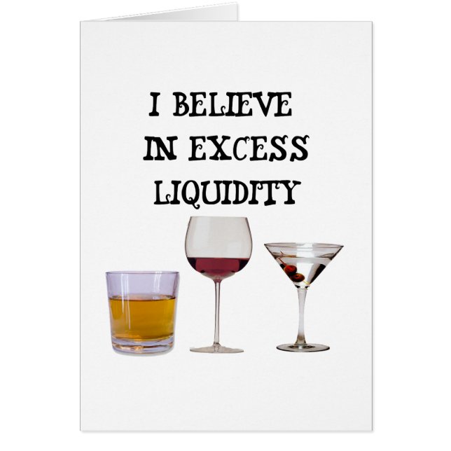 I believe in excess liquidity (Front)