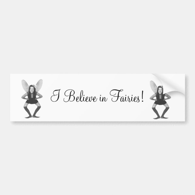 I Believe in Fairies Sticker (Front)