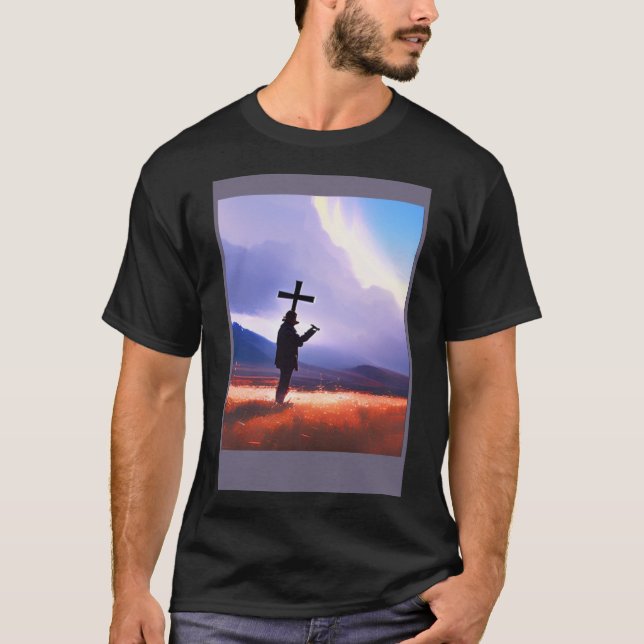 I believe in his mighty glory by Don Castillo Arti T-Shirt (Front)